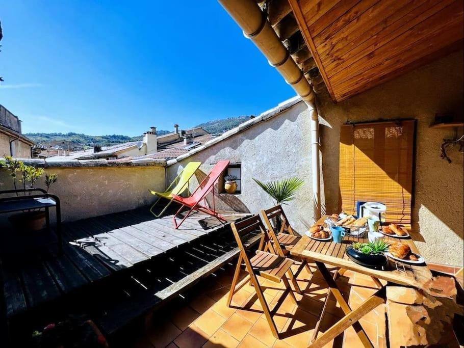 La Terrasse D'Olea, Au Coeur Du Village บุยส์-เลส์-บาโรนนีส์ ภายนอก รูปภาพ