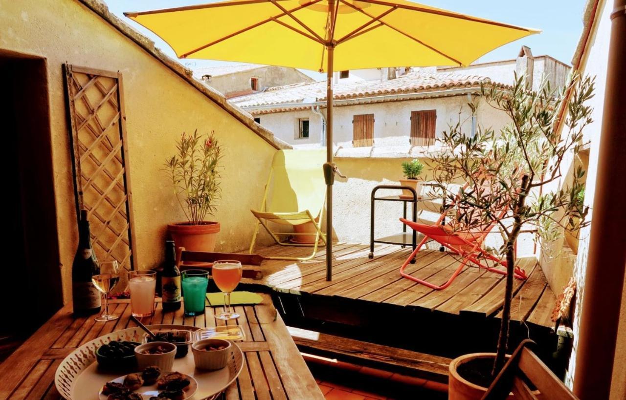 La Terrasse D'Olea, Au Coeur Du Village บุยส์-เลส์-บาโรนนีส์ ภายนอก รูปภาพ