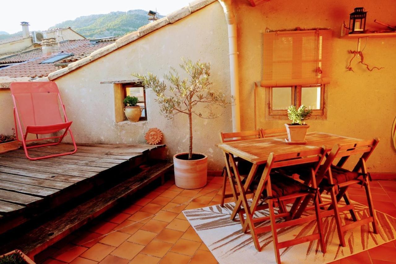 La Terrasse D'Olea, Au Coeur Du Village บุยส์-เลส์-บาโรนนีส์ ภายนอก รูปภาพ