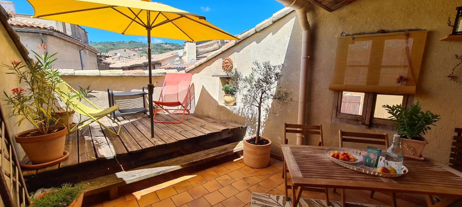 La Terrasse D'Olea, Au Coeur Du Village บุยส์-เลส์-บาโรนนีส์ ภายนอก รูปภาพ