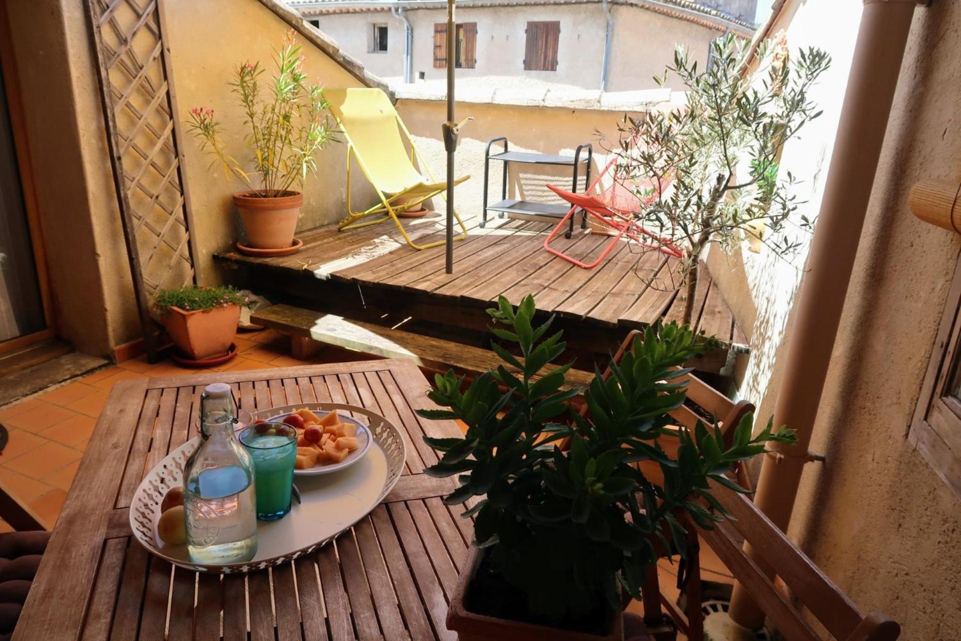 La Terrasse D'Olea, Au Coeur Du Village บุยส์-เลส์-บาโรนนีส์ ภายนอก รูปภาพ